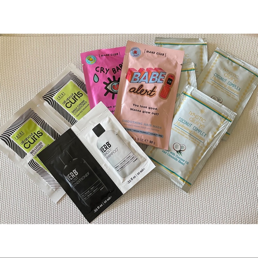 New! 8 hair care items.